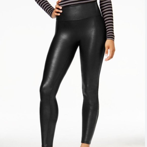 Spanx  Black Leggings/  S/P. - Picture 1 of 11